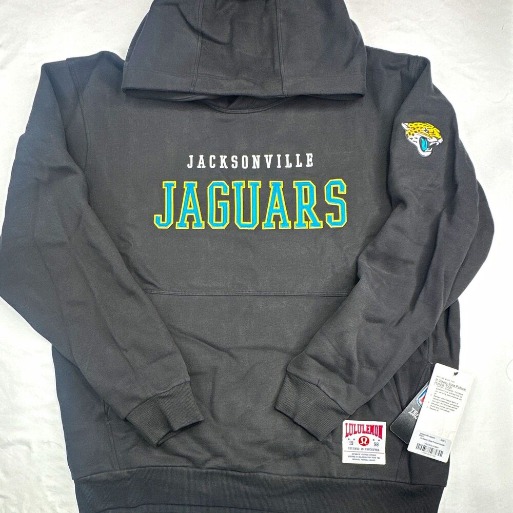 lululemon Jacksonville Jaguars NFL Pullover Hoodie Black Football Size L